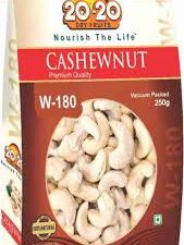 20 20 CASHEWNUT W-180 BOX 250 GM