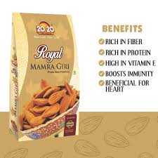 20 20 MAMRA ROYAL BADAM 500GM