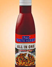 WHITE HORSE RED/GREEN/SOYA/ALL IN ONE TOMATO KETCHUP (180GM) BOTTEL