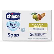 CHICCO BABY MOMENTS SOAP (125GM)