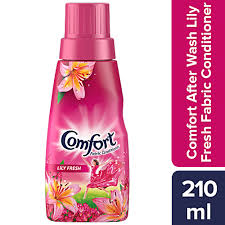 COMFORT FABRIC CONDITIONER LILY FRESH (210ML)