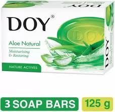 DOY ALOE NATURAL (375GM) 3 PIS 125GM PACK