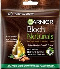 GARNIER BLACK NATURAL 4.0 NATURAL BROWN (20GM+20ML)