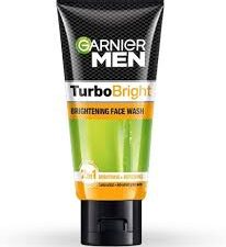 GARNIER MEN TURBO BRIGHT FACE WASH (100ML)