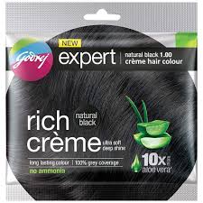 GODREJ NATURAL BLACK HAIR COLOUR 1.00 (20GM + 20ML)