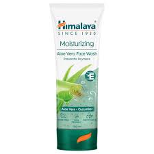 HIMALAYA MOISTURIZING ALOE VERA FACEWASH (50ML)