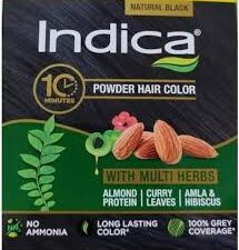 INDICA POWDER HAIR CLOUR NATURAL BLACK (5GM)