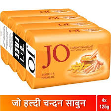 JO SANDAL & TURMERIC SOAP (500GM) 125GM 4 PIS PACK
