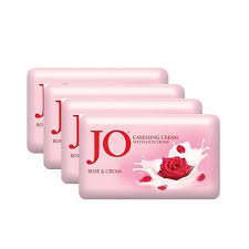 JO ROSE EXTRACT & CREAM SOAP (500GM) 125GM 4 PIS PACK