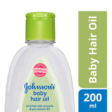 JOHNSONS BABY HAIR OIL (200ML)