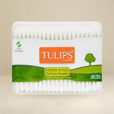 KALASH SOFT TOUCH COTTON SWABS BAMBOO STICKS ECO FRINDLY 100 STEMS 200 TIPS PACK BOX