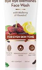 MAMA EARTH BYE BYE BLEMISHES MULBERRY & VITAMIN C FACE WASH (100ML)
