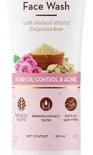 MAMA EARTH MULTANI MITTI & BULGARIAN ROSE FACE WASH (100ML)