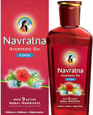 NAVRATNA AYURVEDIC COOL OIL (180ML)