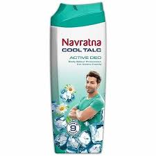 NAVRATNA COOL TALK ACTIVE DEO POWDER (50GM)