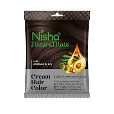 NISHA NATURAL BLACK HAIR COLOUR (15ML+15ML)