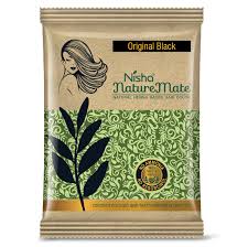 NISHA NATUREMATE ORIGINAL BLACK HAIR COLOUR (10GM)