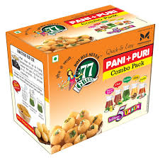 DOUBLE SEVEN GREEN PANI+PURI COMBOPACK IN DIFFERENT 5 TEST (270GM)