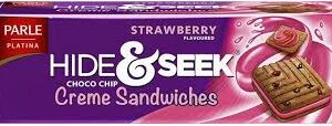 PARLE HIDE & SEEK SANDWICH STROWBERRY (125GM)