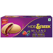 PARLE HIDE & SEEK MILANO MIXED BERRIES (75GM)