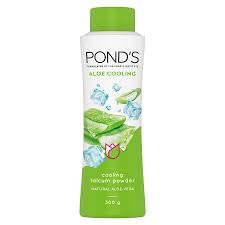 PONDS ALOE COOLING TALCUM POWDER NUTURAL ALOE VERA (115GM)