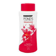 PONDS DREAM FLOWER FRAGRANT TALCUM POWDER PINK LILY (200GM) +DREAMFLOWER TALC WORTH RS.55 FREE