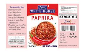 WHITE HORSE PAPRIKA JAR (40GM)