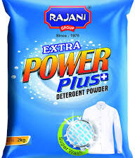 RAJANI EXTRA POWER PLUS DITERGENT POWDER (5KG)