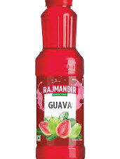 RAJMANDIR GUAVA SHARBAT SYRUP SERVED WITH CHILLED WATER/SODA 750 ML