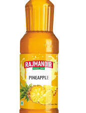 RAJMANDIR PINEAPPLE SHARBAT SYRUP SERVED WITH CHILLED WATER/SODA 750 ML