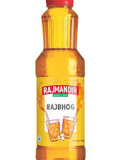RAJMANDIR RAJBHOG SHARBAT SYRUP SERVED WITH CHILLED MILK 750 ML