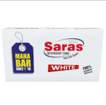 SARAS WHITE DITERGERNT CAKE (200GM)