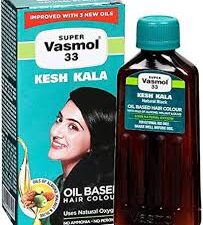 SUPER VASMOL KESH KALA  OIL BASED HAIR COLOUR (100ML)