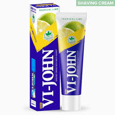 VI-JOHN SHAVING CREAM WITH BACTI-GUARD (125GM)