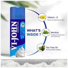 VI-JOHN SHAVING FOAM (50GM)