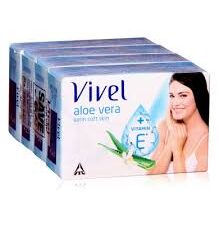 VIVEL ALOE VERA SOAP (192GM) 4 PIS 48GM PACK