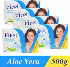 VIVEL ALOE VERA SOAP (500GM) 5 PIS 100GM PACK