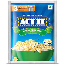 ACT II CHILLI SURPRISE POP CORN (40GM)