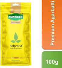 SOMNATH BILIPATRA INCENSE STICKS AGARBATTI 100 GM