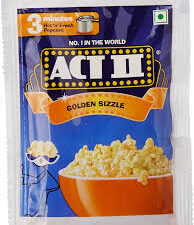 ACT II GOLDEN SIZZLE POP CORN (40GM)