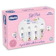 CHICCO BABY CARING SET  MEDIUM SOAP 75GM+GBW 50ML+LOTION 50ML+TALC 75GM+BABY CREAM 50GM+SHAMPOO 50ML+MASSAGE OIL 50ML