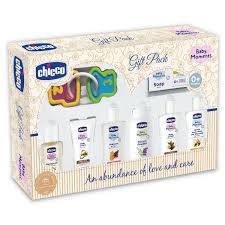 CHICCO BABY DELIGHT SET LARGE GBW 100ML+SHAMPOO 100ML+TALC 75GM+MASSAGE OIL 100ML+LOTION 100ML+SOAP 75GM+BABY CREAM 50GM+EASY GRASP KEYS