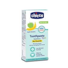 CHICCO TOOTHPASTE APPLE-BABANA 6M+50GM