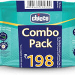 CHICCO WET WIPES SOFT & MOISTURIZING 144 USABLE WIPES (STICKER)