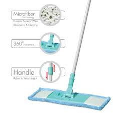 MILTON MICROFIBER FLAT MOP WET & DRY CLEANING SPOTZERO