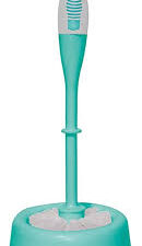 MILTON TOILET BRUSH WITH CADDY ROUND SPOTZERO
