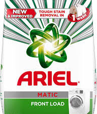 ARIEL MATIC DETERGENT POWDER FRONT LOAD STAIN REMOVAL IN WASHING MACHINE 1 KG