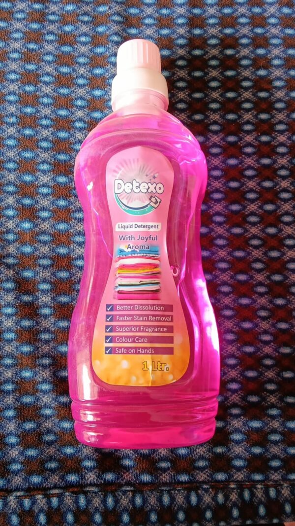 DETEXO LIQUID DETERGENT PINK 1 L