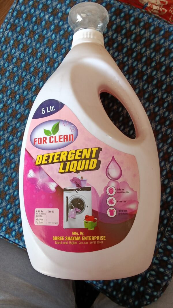 FOR CLEAN DETERGENT LIQUID 5 L