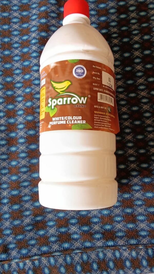 SPARROW WHITE COLOUR PERFUME CLEANER FINAILE 1 L